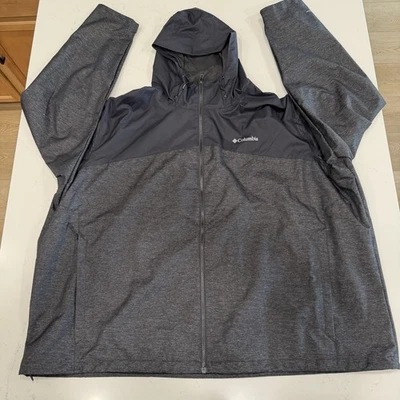 Chaqueta Columbia Omni Tech negra para hombre 6X Foto 1 de 4