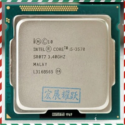 Intel Core i5-3570 SL0T7 3.4GHz Quad-Core LGA 1155 Socke CPU Processors - Image 1 of 4
