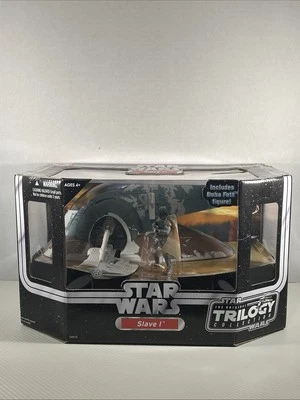 КОРОБКА ИЗНОС Star Wars Оригинальная Коллекция Трилогии Автомобиль Раб 1 Никогда не Открывался - Изображение 1 из 4