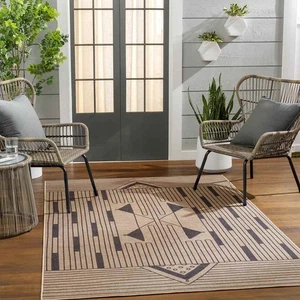 Alfombra lavable Dystany Cottage pecana/gris oscuro - Imagen 1 de 10