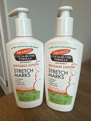 2x Palmer's Cocoa Butter Formula Massage Lotion For Stretch Marks, 8.5fl oz, New - Image 1 of 4