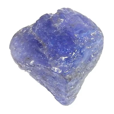 Piedra preciosa suelta de tanzanita azul sin tratar 47,40 TS ÁSPERA 21x21x13 mm BC-59 Foto 1 de 3