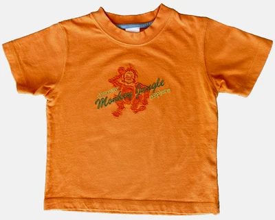 Camiseta Gymboree Boy 2007 Jungle Preserve Orangutan Monkey Discover Explore 12-18M Foto 1 de 4
