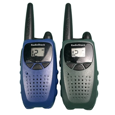 RadioShack Fun Pack radios bidireccionales 14 canales Cat No. 21-1863, usado Foto 1 de 4