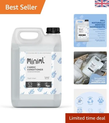 Hypoallergenic 5L Eco Fabric Conditioner - , Fresh Linen Scent, 250 Washes - Image 1 of 4
