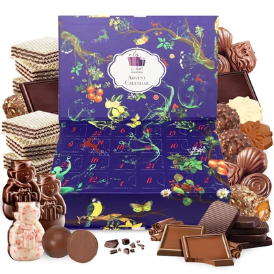 Assorted Chocolate Advent Calendar (Countdown to Christmas Calendar), Selection  - Image 1 of 4