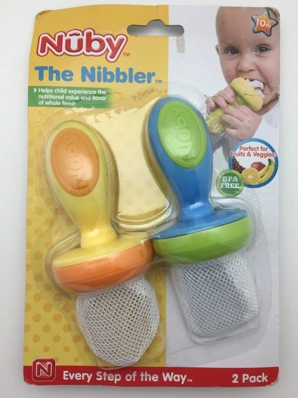 Nuby Nibbler Teething Pacifier 2 pack  - Image 1 of 1