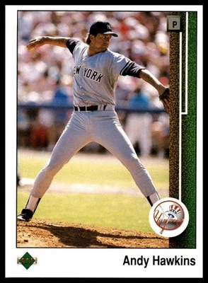 1989 Upper Deck #708 Andy Hawkins - Image 1 of 2