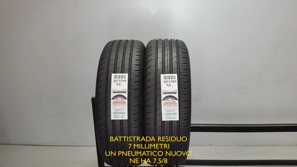 GOMME USATE   215/60R17 96H SAVA INTENSA UHP 2 PNEUMATICI USATI B53590 - Bild 1 von 1