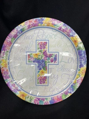 Joyful Blessings Communion/Confirmation 18Ct 9” Plates - Image 1 of 2