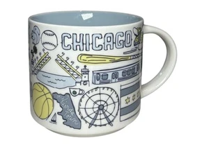 Starbucks Chicago Mug Been There Series Across The Globe 14oz. Coffee Cup 2018 - Picture 1 of 5