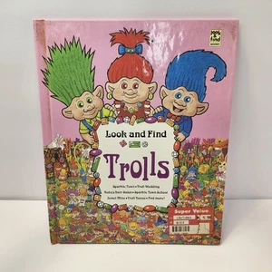 1992 Look And Find Trolls Book Children's Book Vintage - Picture 1 of 6