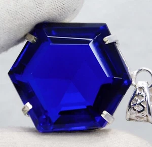Colgante de Tanzanita Azul Natural 94,05 quilates Piedras Preciosas Sueltas Certificado Tanzania Raro - Imagen 1 de 8