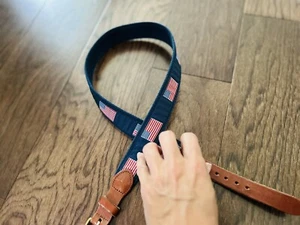 Boy’s Navy Blue American Flag USA Canvas Belt!…classic!!! - Picture 1 of 6