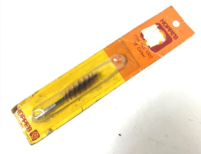 Vintage Hoppes .38 Caliber Brass Bore Brush Threaded #1307 New Old Stock - Image 1 of 3