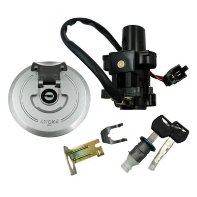 Cubierta de gas llave de bloqueo de asiento apta para interruptor de encendido Honda CBR300R RA CBR250R RR RA Foto 1 de 4