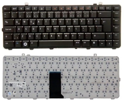 Teclado turco QWERTY genuíno Dell Studio 1555 1557 1558 /DE101-TUR - Imagem 1 de 3