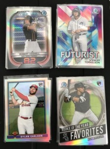 2021 Bowman Inserts - You pick - Futurist, ROY, '91, Scouts Top 100, Pipeline 