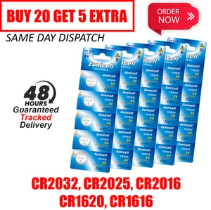 CR 2032 Batterie CR2032 CR2025 CR2016 CR1632 CR2450 Knopfzelle Knopf 3V Lithium - Bild 1 von 6