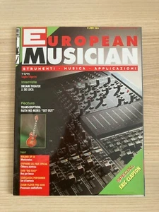 European Musician August 1995 Magazin Magazin Dream Theater Eric Clapton - Bild 1 von 2