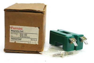 Bobina Magnética Furnas 75D53735F Serie A 120V Bobina Nuevo Antiguo Stock Foto 1 de 4