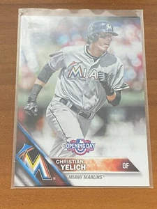 ⚾ 2016 Topps Opening Day Baseball Base Card #OD-141 Christian YELICH ⚾ - Picture 1 of 2