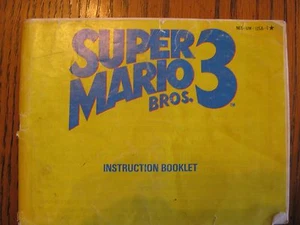  Nintendo NES Super Mario Bros. 3 Instruction Booklet  - Picture 1 of 2