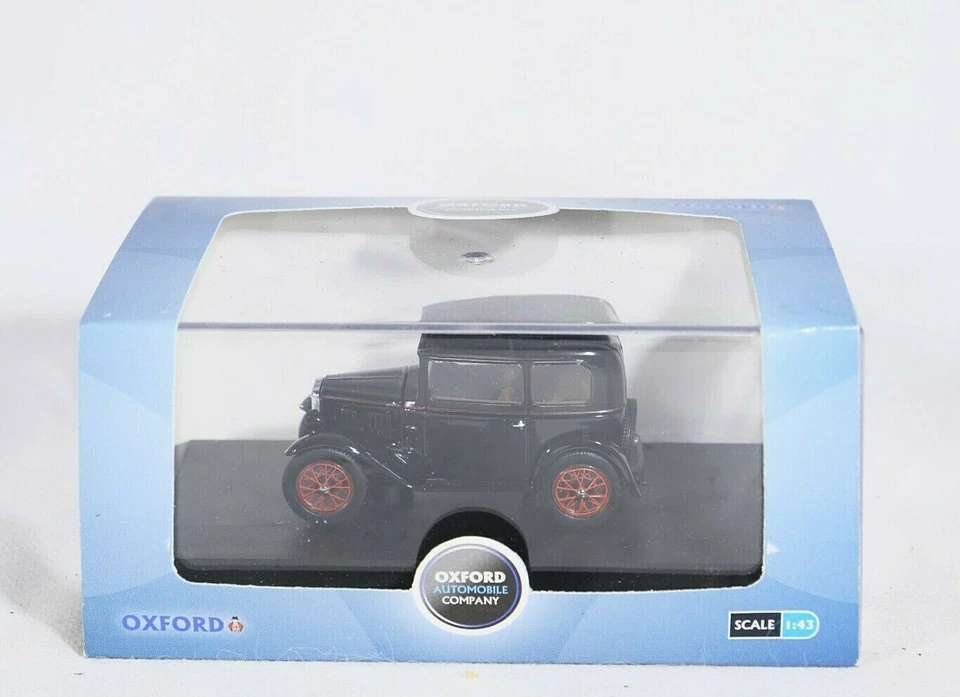 OXFORD GB n° ASS005 Austin Seven RN Black Red neuf en boîte 1/43 - Photo 1/4