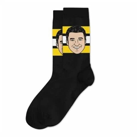 NEW Sockey Hall of Fame MARIO LEMIEUX Alumni NHL Hockey Sock PITTSBURGH PENGUINS Cover