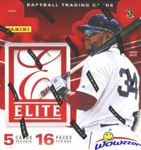 2015 Panini Elite Baseball Factory Sealed HOBBY Box-4 AUTOGRAPH/MEMORABILIA 