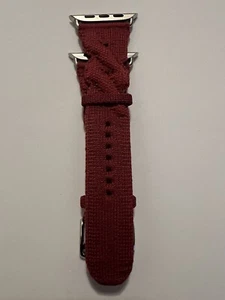 Apple Watch Hermès - Cinturino Tour Singolo 46mm Rouge Grenat Torsade. - Foto 1 di 15