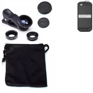Pour Cat S60 Objectifs Smartphone Lentilles fisheye macro grand angle - Photo 1/6