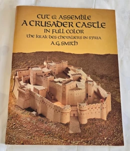 CRUSADER CASTLE IN FULL COLOR THE KRAK DES CHEVALIERS IN SYRIA - Picture 1 of 4