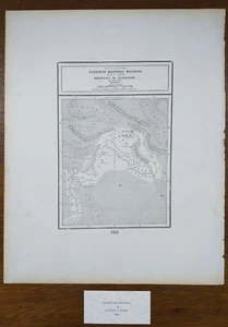 Vintage 1900 EARLIEST HISTORIC REGIONS Map 11"x14" ~ Old Antique Original IRAN - Picture 1 of 4