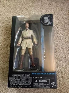 Figura Obi-Wan Kenobi Serie Negra Star Wars 08 Línea Azul VER FOTOS - Imagen 1 de 7