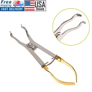 Dental Sectional Matrix Plier Metal Matrix Band Forceps Placement Ring Clip - Picture 1 of 11