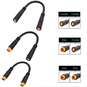 3pin E-bike Extension Cable Female/Male to Female/Male for Throttle/Brake HAU - Picture 1 of 16