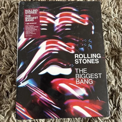 ROLLING STONES:THE BIGGEST BANG LIVE DVD 4 DISC SET  (DISCS LIKE NEW) - Image 1 of 2