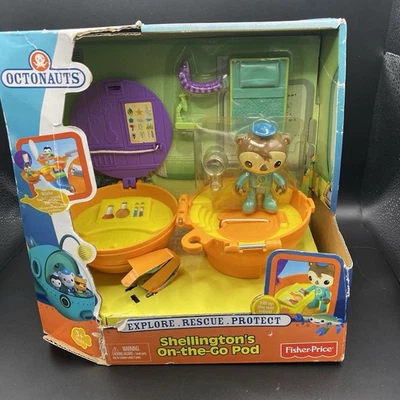 NUEVO Fisher-Price Octonauts Shellington's On-the-Go Pod Foto 1 de 4