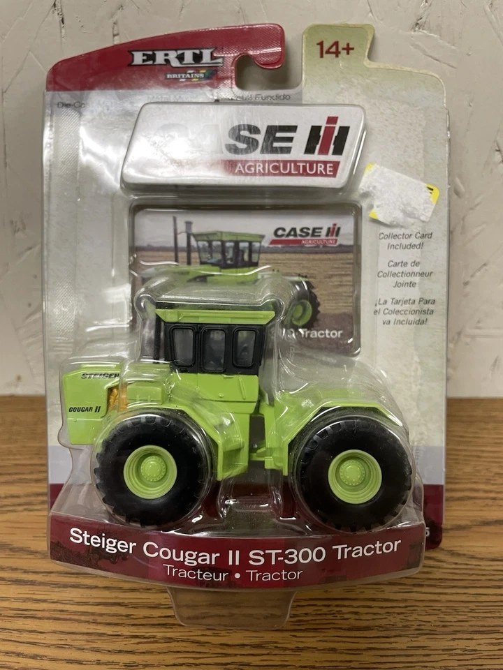 1/64 Steiger Cougar II ST-300 4WD 拖拉机带单件,ERTL 14545 — 第 1/1 张图片