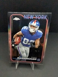2024 Topps Chrome - Mario Manningham #145 Refractor - New York Giants - Picture 1 of 2