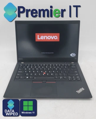 Lenovo ThinkPad T490 Laptop - Intel Core i7 8th Gen - 16GB RAM + 512GB NVMe - Image 1 of 4