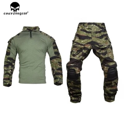Emerson Tactical Uniform BDU G3 Suit Combat Shirt & Pants Military Camo Clothes