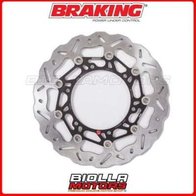 WK021L DISCO FRENO ANTERIORE SX BRAKING YAMAHA XVZ VENTURE ROYALE 1200 1985 - WA Foto 1 de 4