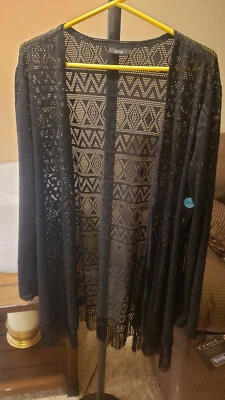 Top túnica negra con funda de baño Apt 9 para mujer talla XXL Foto 1 de 4