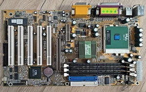 Acorp 694XA Rev:1.1 Socket 370 SDRAM AGP Motherboard + Intel Celeron 733MHz CPU - Picture 1 of 12