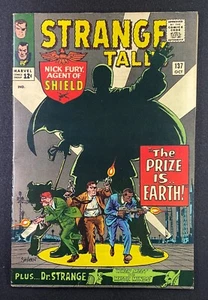 Strange Tales (1951) #137 en estado bastante bueno- (7,5) Nick Fury Jack Kirby un - Imagen 1 de 2