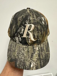 Remington Mossy Oak New Breakup Strapback Hat Camo Embroidered Cap Hunting - Picture 1 of 7