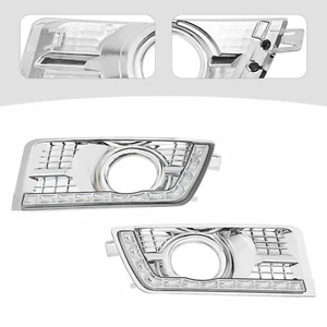 Luces de circulación diurna LED DRL antiniebla con intermitente para Cadillac SRX 2012-17 - Imagen 1 de 23