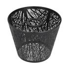 Forest Tree Shape E27 Wrought Iron Lampshade Black Carved Shade